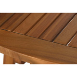 Τραπεζαρία Home ESPRIT Καφέ Φυσικό ξύλο ακακίας 110 x 110 x 74 cm (BIGS3059880-el)