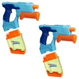 Nerf Dunk-Fill, 2-Pack Water Blasters, Εύκολο άμεσο γέμισμα δεξαμενών, Παιχνίδια νερού, Super Soaker, Ηλικίες 6 και άνω (CDHASG09955L0-el)