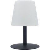 LUMISKY Ασύρματο επιτραπέζιο φωτιστικό LED Standy Mini Rock - H 25 cm - Γκρι και λευκό (CDLUM3760119731987-el)