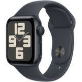 Apple Watch SE GPS - 40mm - Midnight Aluminum Case - Midnight Sport Band - M/L (CDWATSE40MIDML)