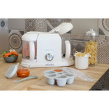 BEABA Babycook Duo Baby Robot Λευκό & Ασημί (CDBEA3384349127374-el)
