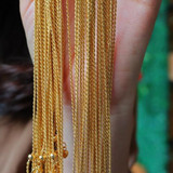 Διαχρονικό κολιέ με πλεγμένη αλυσίδα - Universal Necklace Gold Vermeil (ORD04A000016G-el)