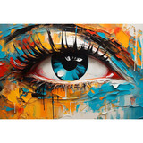 Medical Office Art - Aquarell Eye Alu-DiBond, 70x50cm (ORDAGP00737)