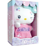 Hello Kitty Kimono Kawai Plush +- 22 cm - JEMINI - Εκδοση Kawaii με ροζ κιμονό και σαγιονάρες. (CDJEM3298060244060-el)
