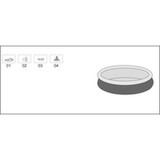 Φουσκωτή Πισίνα Bestway Μπλε 3200 L 305 x 66 cm (BIGD1400461-el)