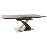 Dining Table DKD Home Decor Steel MDF (160 x 90 x 77 cm) (BIGS3015714)