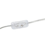 Επιτραπέζιο Φωτιστικό Home ESPRIT Λευκό Καφέ 50 W 220 V 38 x 38 x 47 cm (BIGS3057786-el)