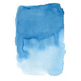 Canvas print - Blue watercolor 90x60cm (ORDQ22737)