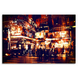 Acrylic glass picture - Midnight Shopping II 90x60cm (ORDQ11062.1)