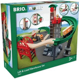 Brio World Grand Circuit Multimodal Platform - Κουτί 32 τεμαχίων - Ξύλινο κύκλωμα τρένου - Ravensburger - Από 3 ετών - 33887 (CDBRI7312350338874-el)