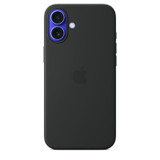 APPLE iPhone 16 Plus - Θήκη σιλικόνης με MagSafe - Μαύρο (CDCOQ16PLUSBLA-el)