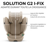 Κάθισμα αυτοκινήτου - CYBEX - Solution G2 i-Fix Plus Fabric - Stone Gray (CDCYB4063846470105-el)