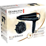 Remington D6098 2200W ιονικό στεγνωτήρα μαλλιών, ενισχύει τη λάμψη των φυσικών και βαμμένων μαλλιών (CDREM5038061134339-el)
