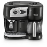 Combined pump espresso machine - DELONGHI - BCO261B.1 - 15 bars - Pods and ground coffee - Black and white (CDAUC8004399329140)