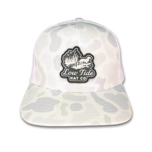 Low Tide Hat Co OG Skye Logo (White Camo)