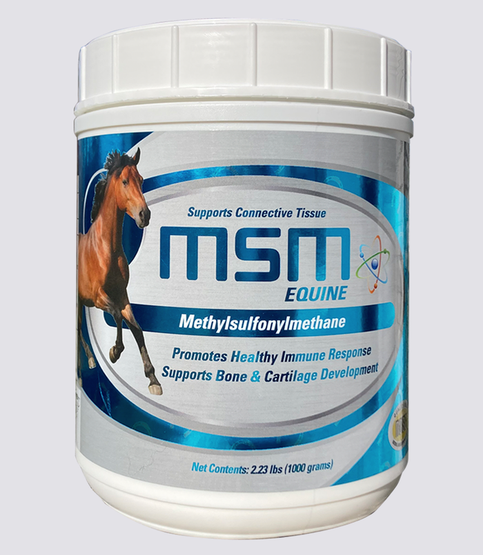 MSM 2.23 lb (1 Kilo) Equine Granular Powder