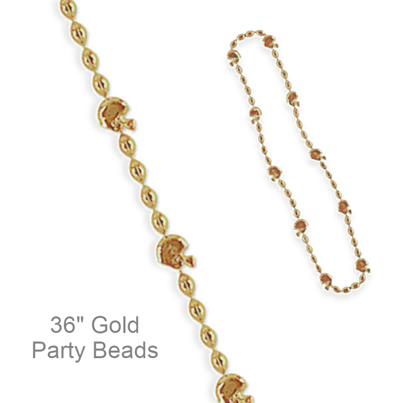 Footballs & Helmets Bead Necklace | Party Favors