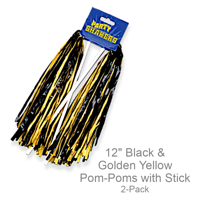 Spirit Cheer Pom-Poms w/Stick | Party Favors