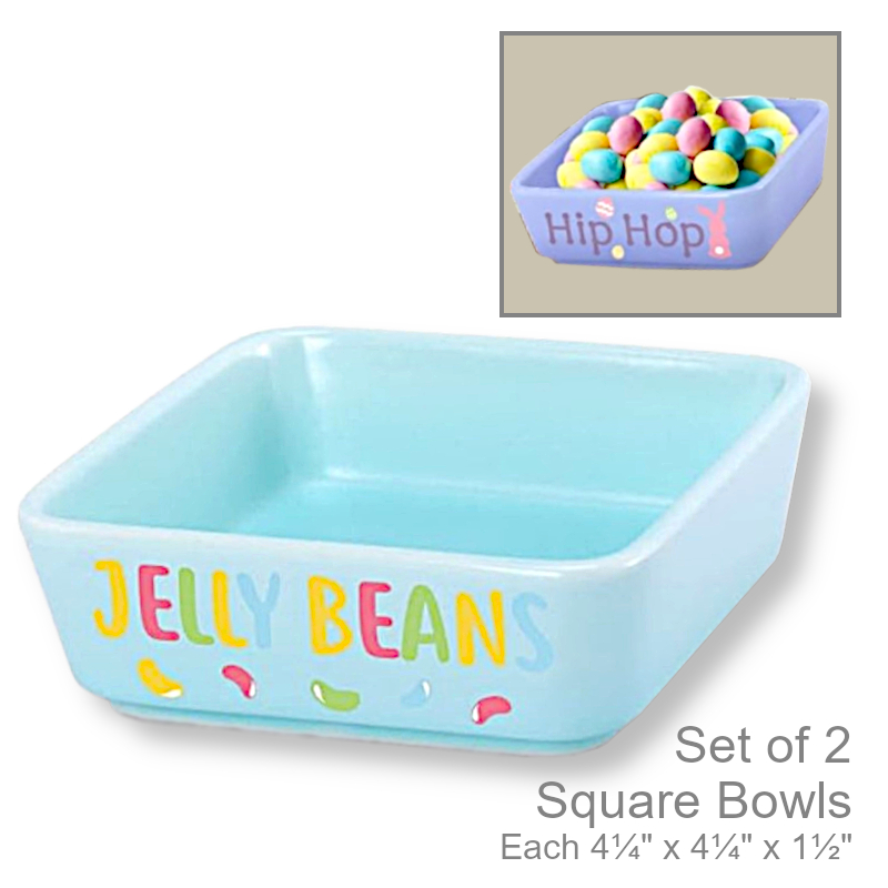 Easter Square Candy Bowl | Easter