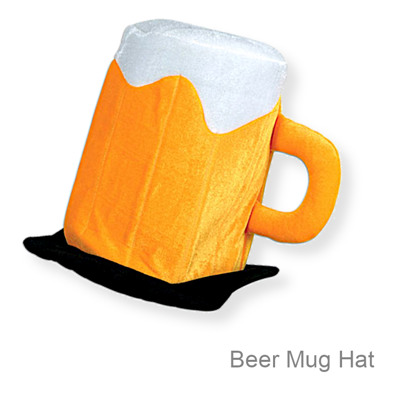 Funny Beer Mug Shaped Hat | Party Supplies