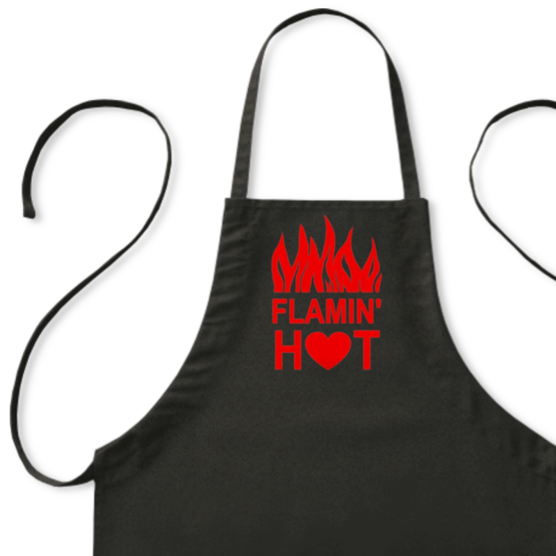 Flamin' Hot Funny Apron | Kitchen Aprons