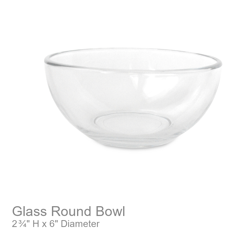 Round Glass Dish Bowl | Office Candy Bowl