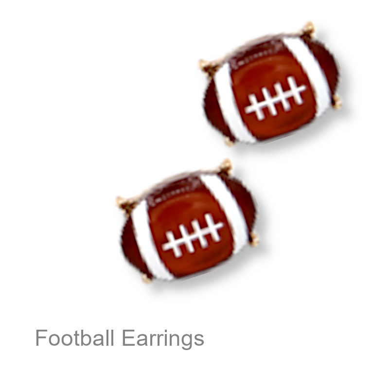 Football Earrings | Team Spirit Jewelry