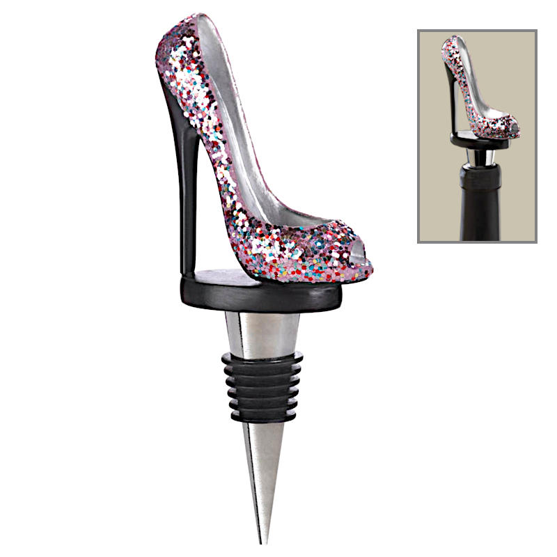 Glam Glitz Wine Bottle Stopper | Barware