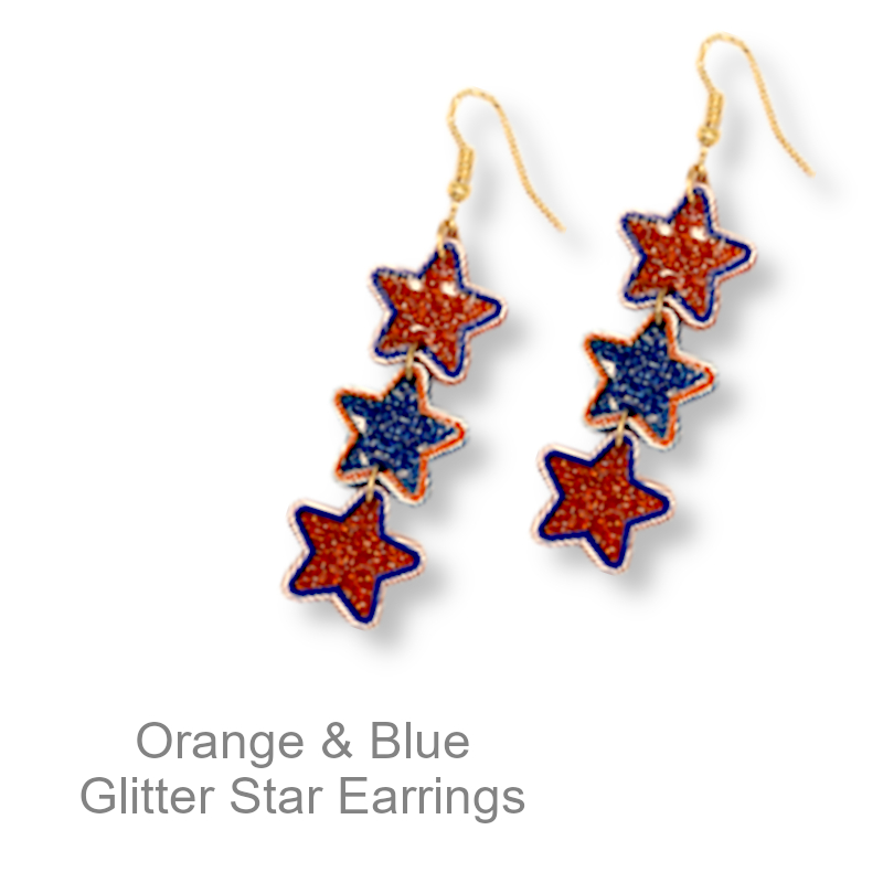 Game Day Star Earrings | Team Spirit Jewelry