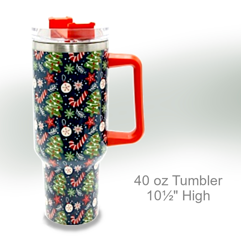 Shop Now Christmas Tree Candy Cane Tumbler w/Handle | Christmas