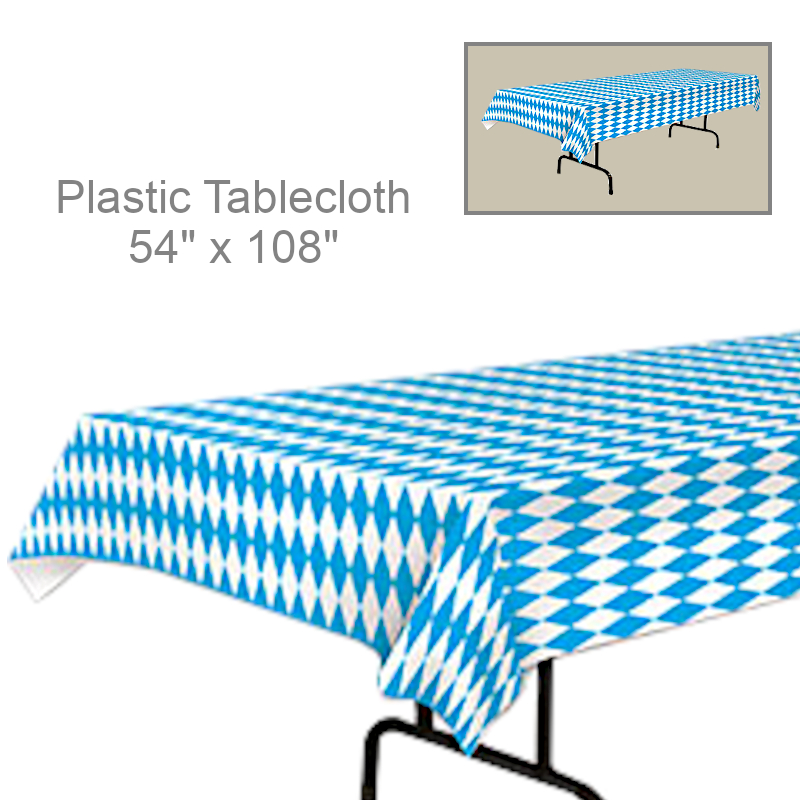 Oktoberfest Plastic Tablecloth | Party Decorations