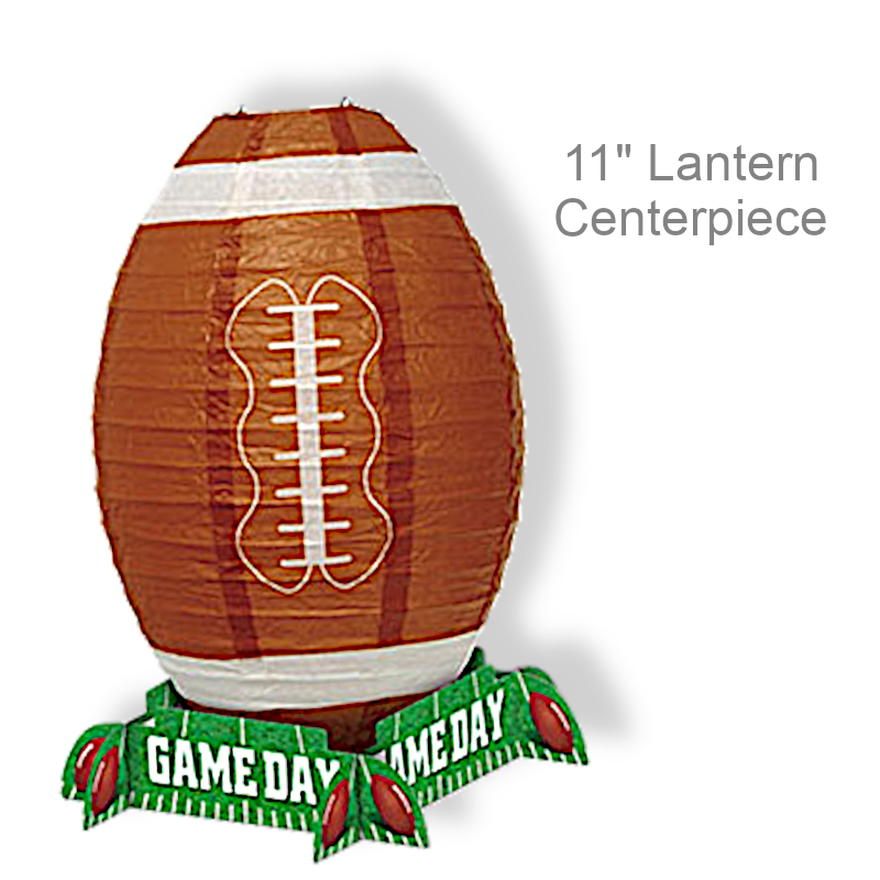 Football Lantern Table Centerpiece | Party Supplies