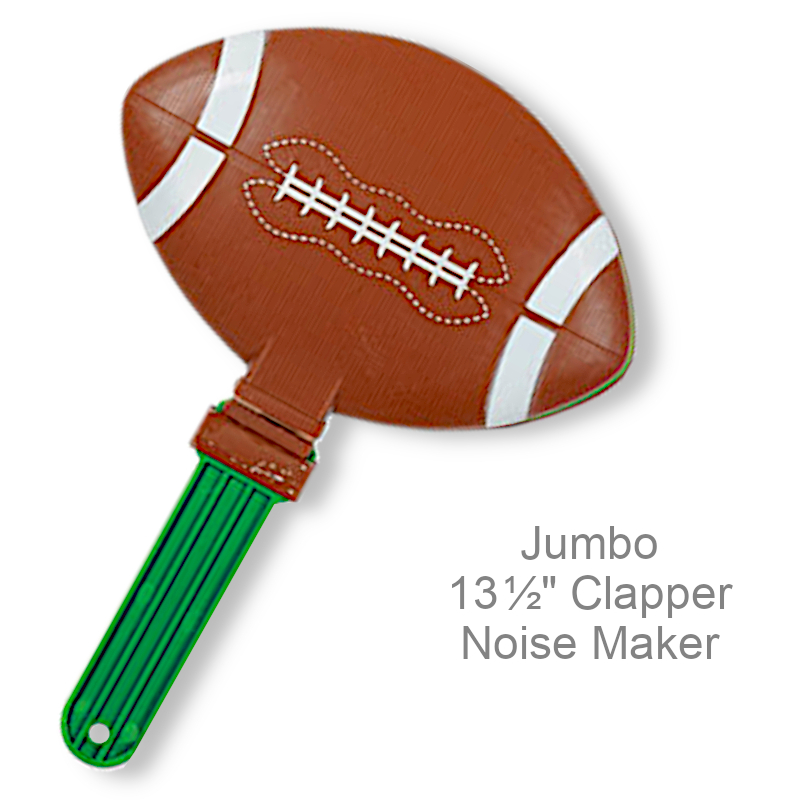 Funny Jumbo Football Shaped Clapper | Party Favors