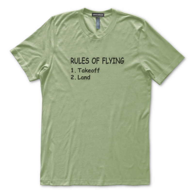 Funny Aviation T-Shirt | Unique Pilot Tee