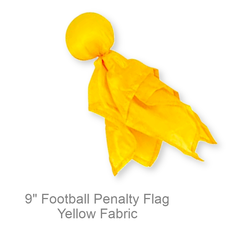 Yellow Fabric Football Penalty Flag | Party Supplies