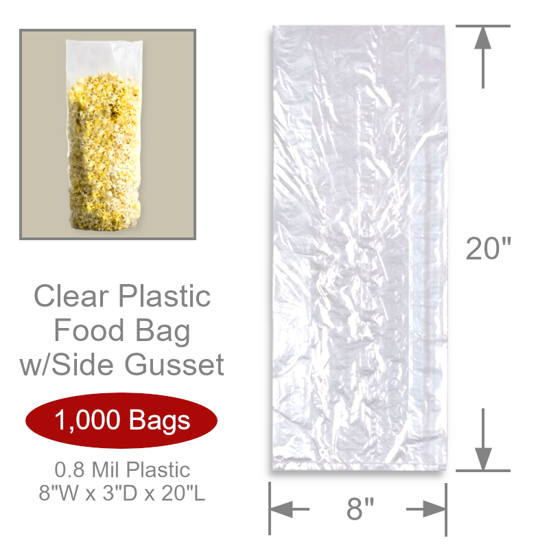 Clear Plastic Food Bag | Food Packaging Containers