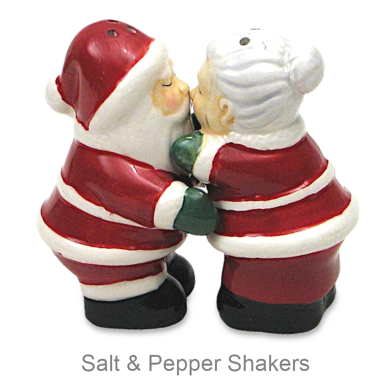 Mr and Mrs Claus Salt & Pepper Shakers | Christmas