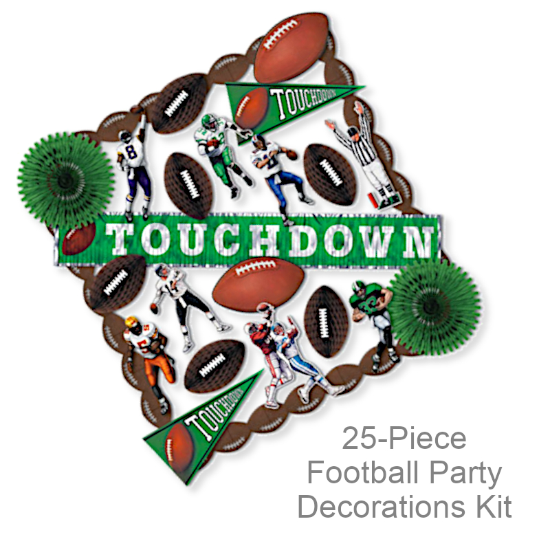 Football Themed Party Decorations Kit | Party Supplies
