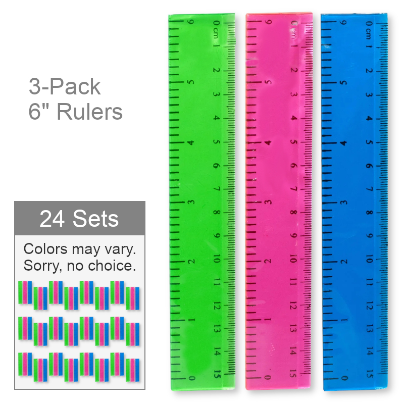 Wholesale Plastic Rulers | Office Supplies