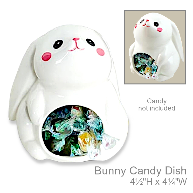 Cute Bunny Rabbit Candy Bowl | Easter