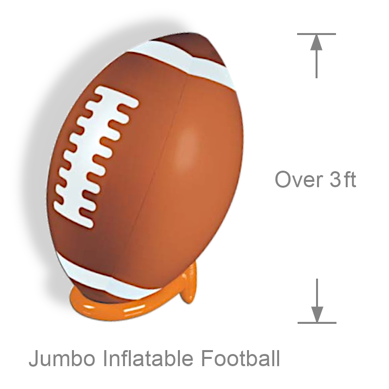 Jumbo Inflatable Football | Party Decorations