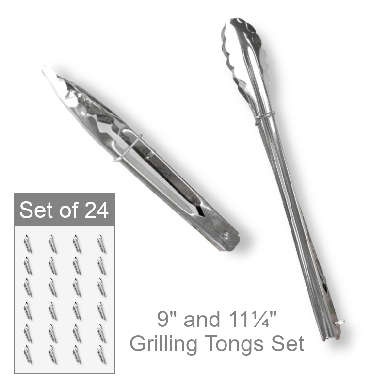 Wholesale Grilling Tongs Set | BBQ & Party Supplies