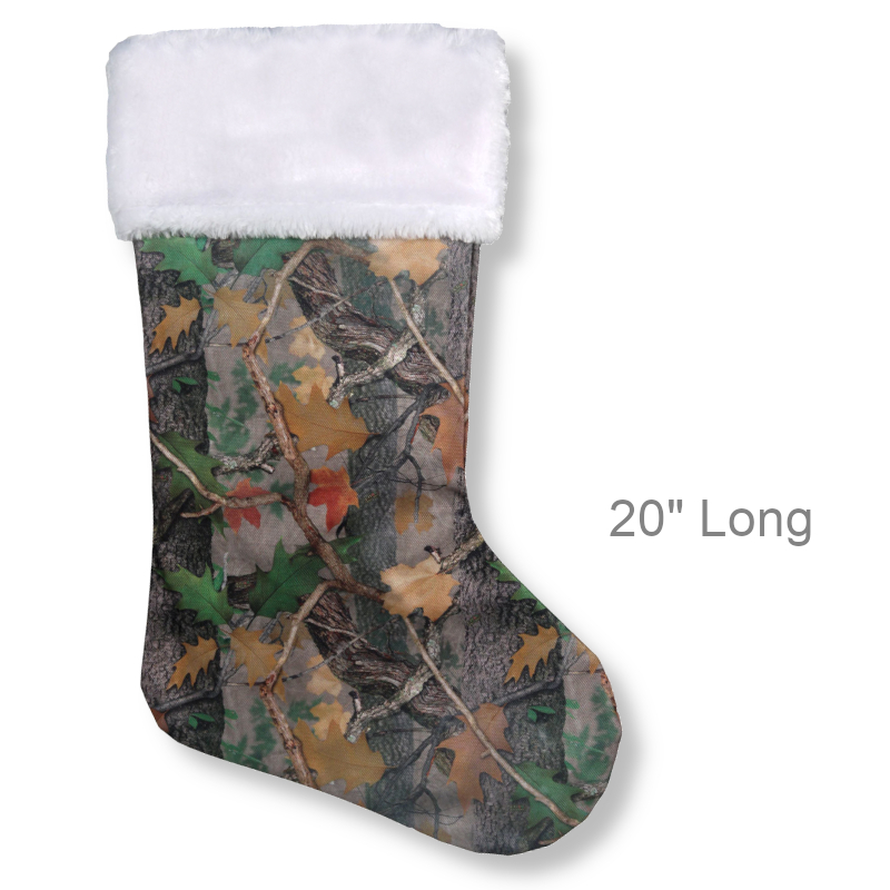 Camouflage Christmas Stocking | Holiday