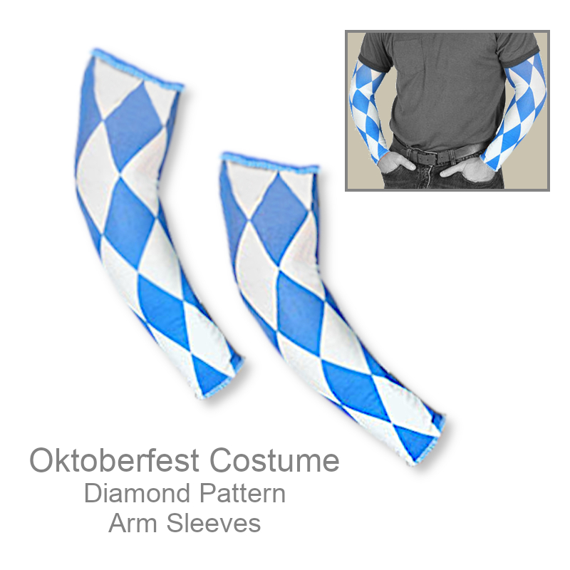 Oktoberfest Costume Arm Sleeves | Party Supplies