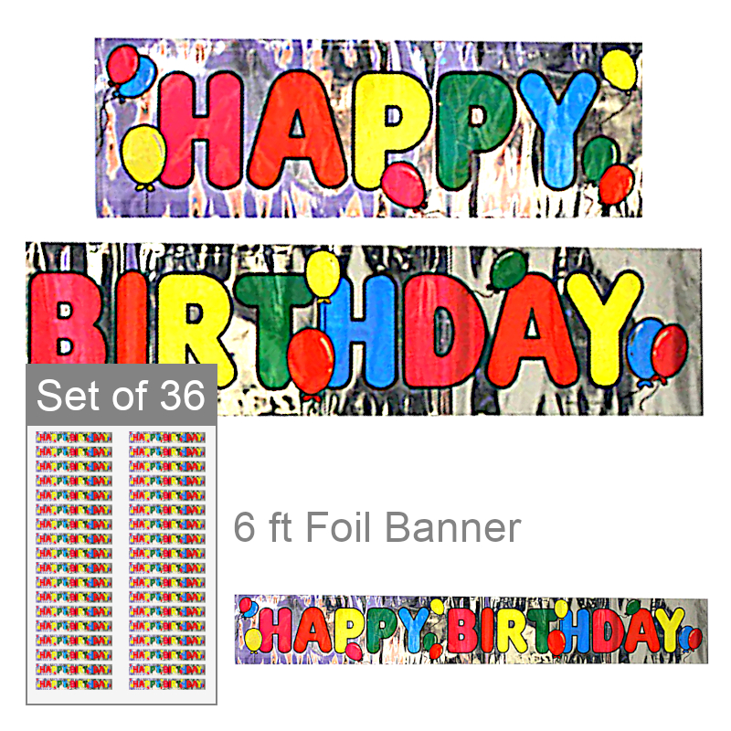 Wholesale Happy Birthday Banner | Party Decorations