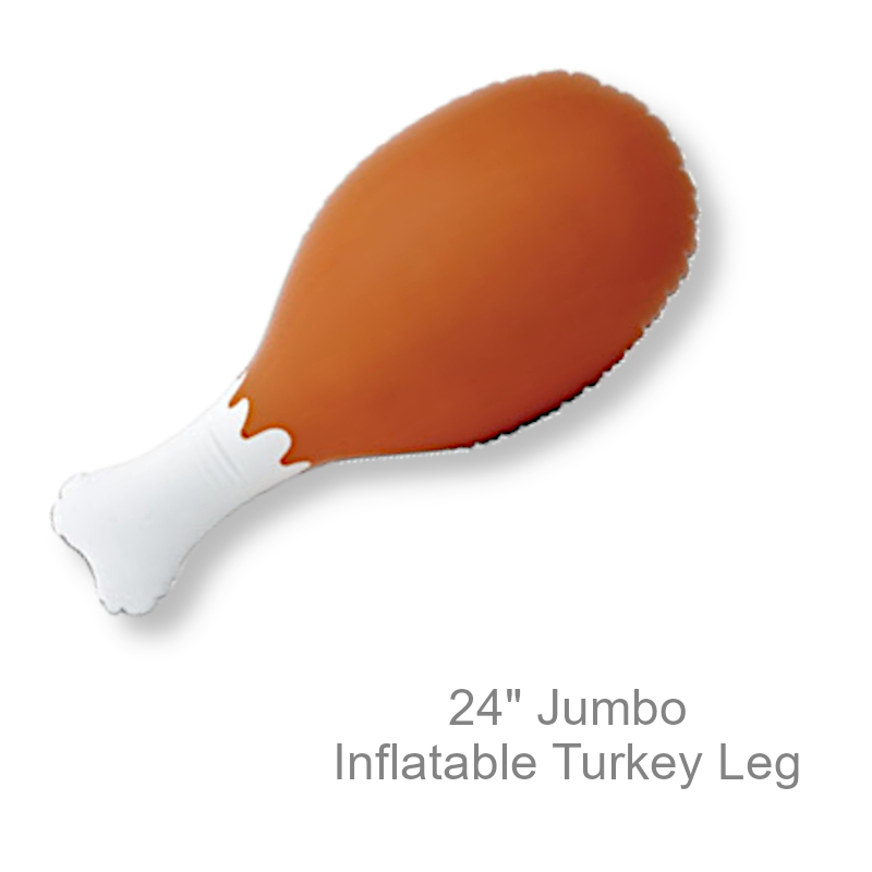 Jumbo Inflatable Turkey Leg | Party Decorations