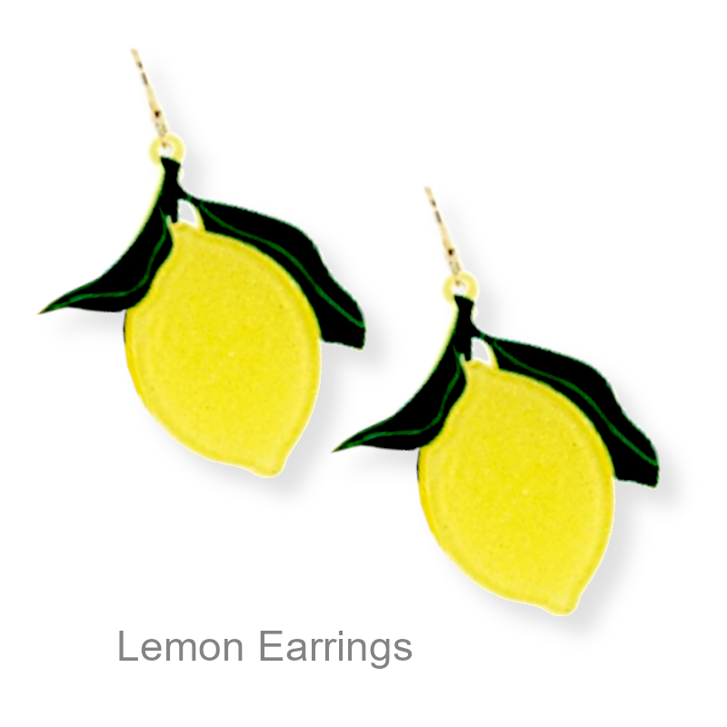 Lemon Earrings | Jewelry