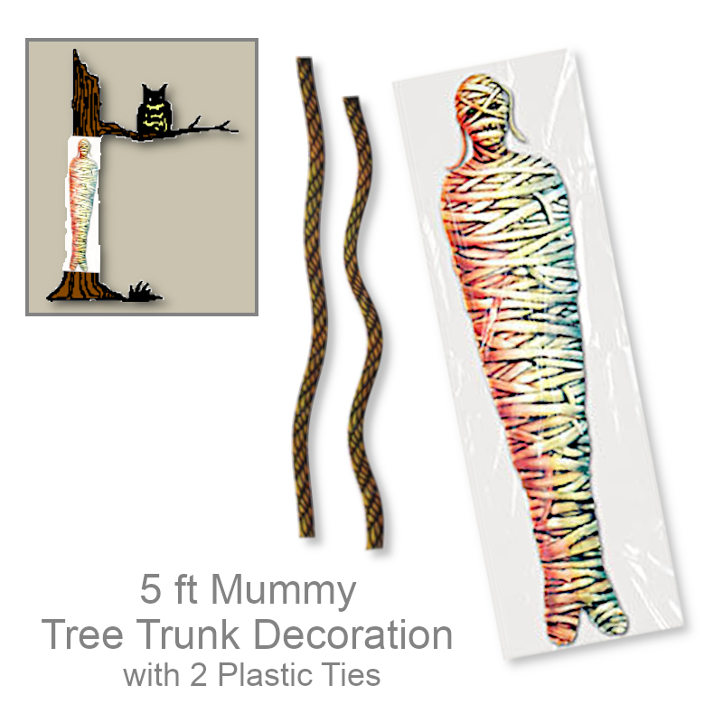 Mummy Tree Trunk Decoration | Party Decorations