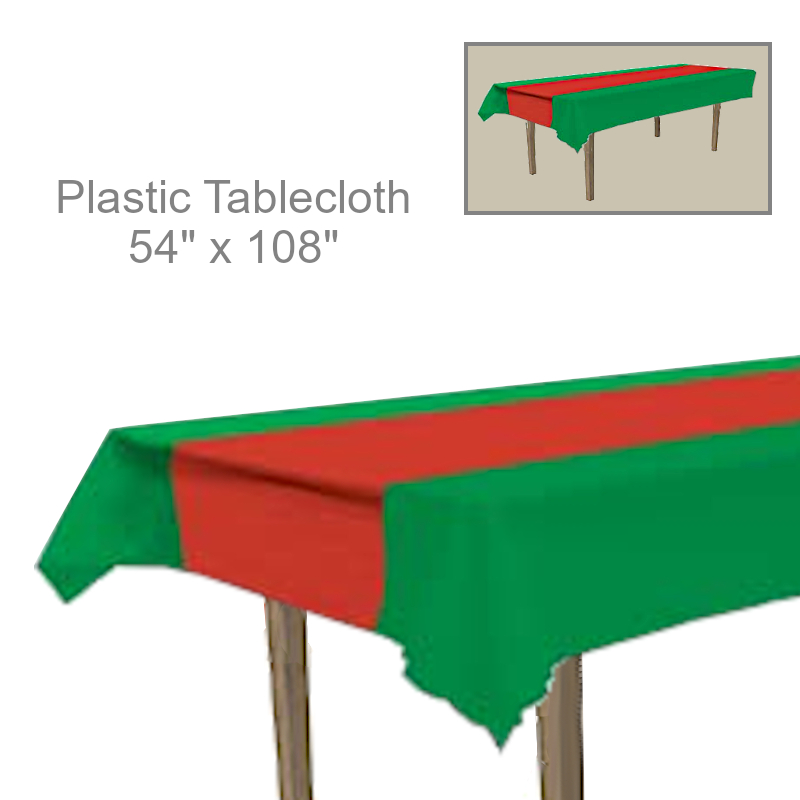 Two-Color Tablecloth | Party Decorations