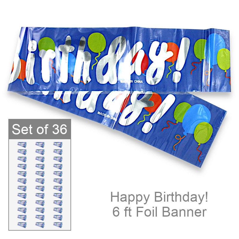 Wholesale Happy Birthday Banner | Party Decorations